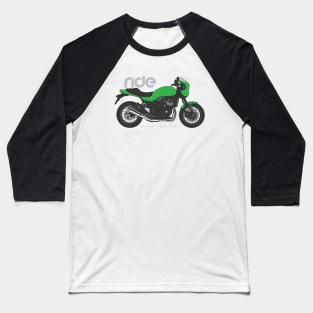 Ride rs cafe green Baseball T-Shirt